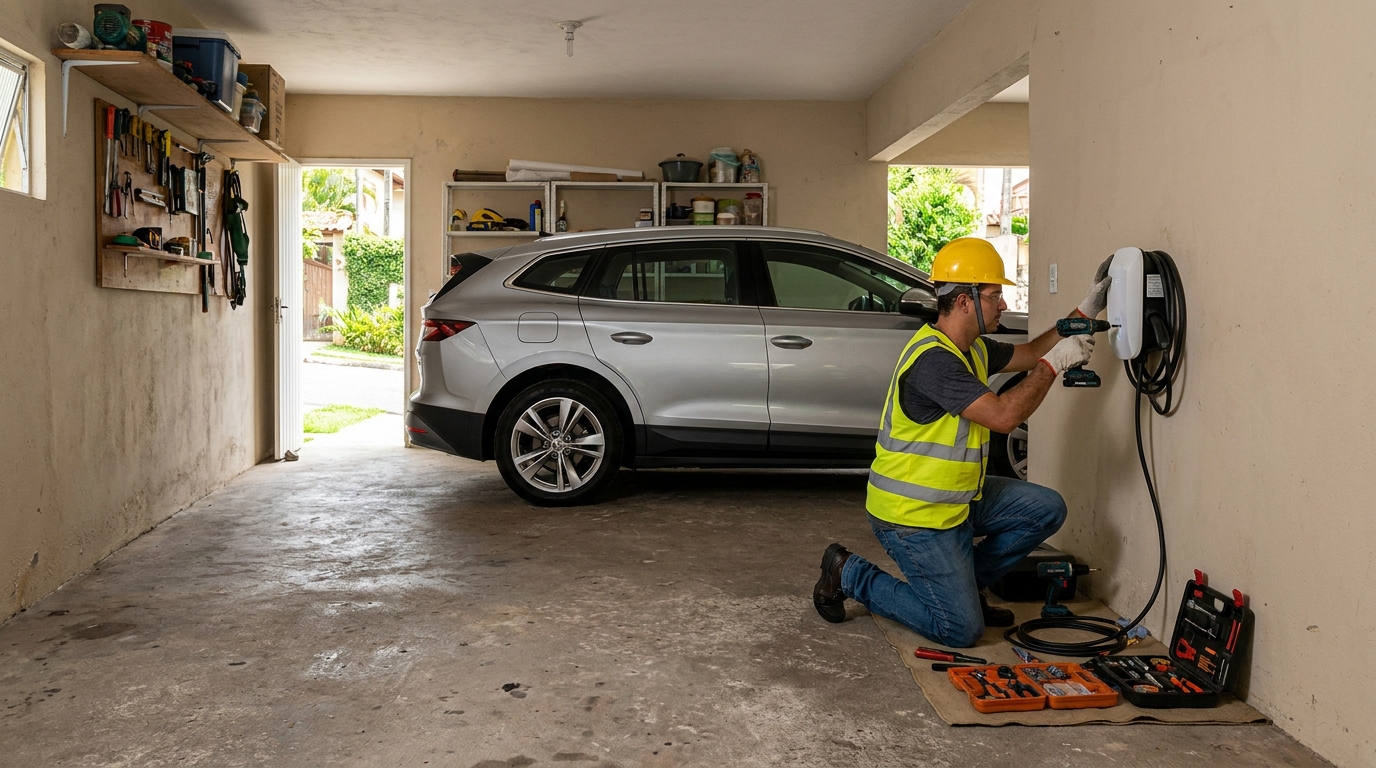 Instalação em Garagem ou Condomínio em Americana‑SP