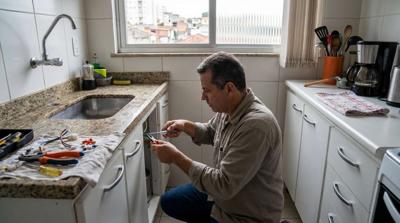 Troca de Torneira Elétrica em Americana‑SP